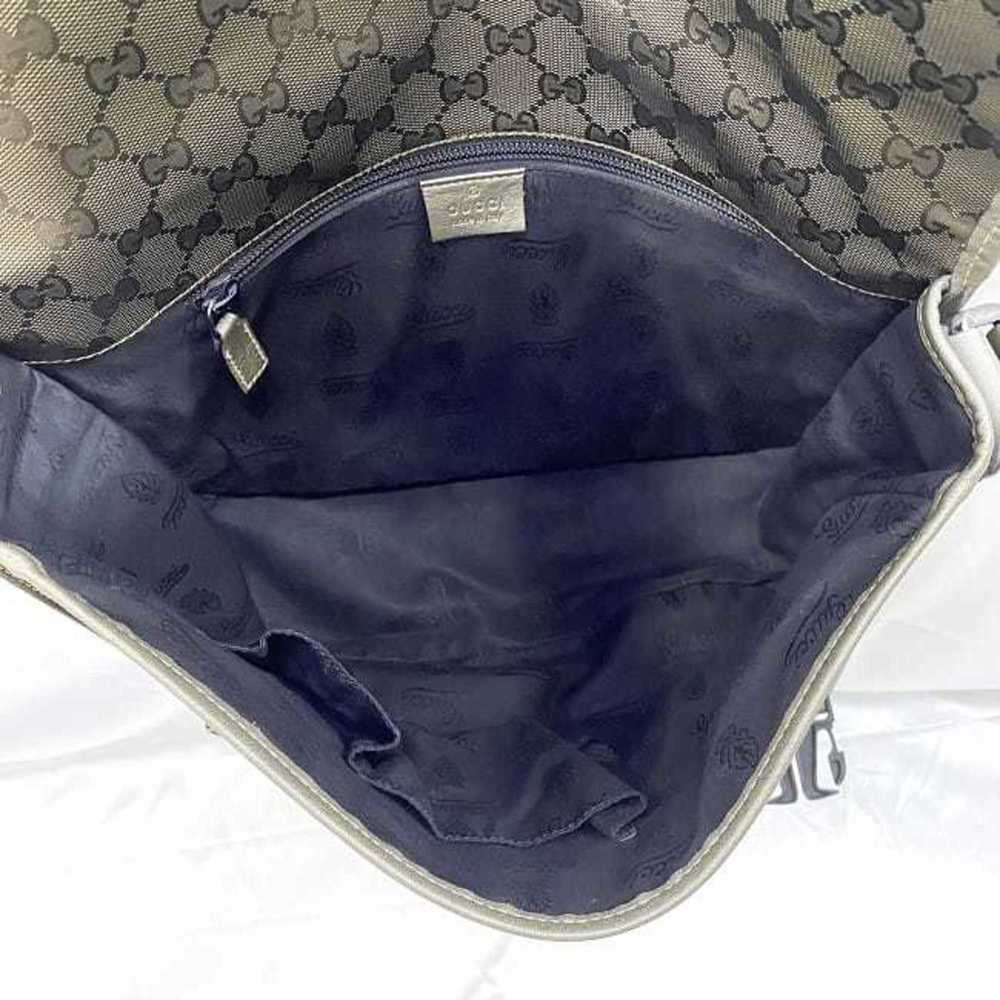 GUCCI Green Leather Shoulder Bag - Picture 9 of 11